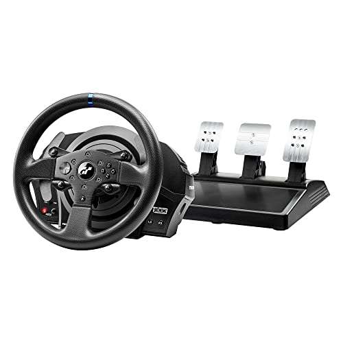 Thrustmaster T300RS GT - Volante y 3 Pedales Force Feedback Compatible para PS5/PS4 y PC