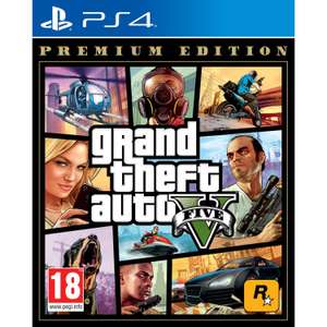 Solo 12.22€ (con cupón IVA) GTA V Premiun Edition para PS4