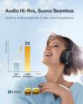 Baseus Cascos Bluetooth Cancelación de Ruido Activa, Reproducción 100H, Audio Hi-Res , Espacial, Micrófonos (Cupon de 20)
