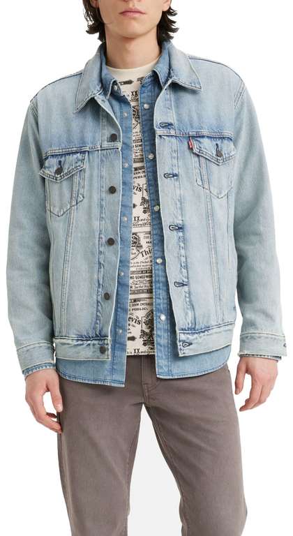 Levi's New Relaxed Fit Trucker Chaqueta para Hombre