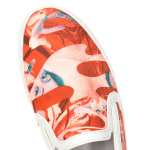 GEOX Sneaker slip on mujer - rojo/multicolor NÚMERO 35