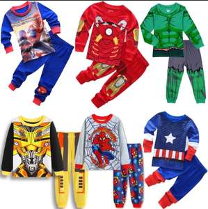 Pijamas de superhéroes 31 diseños