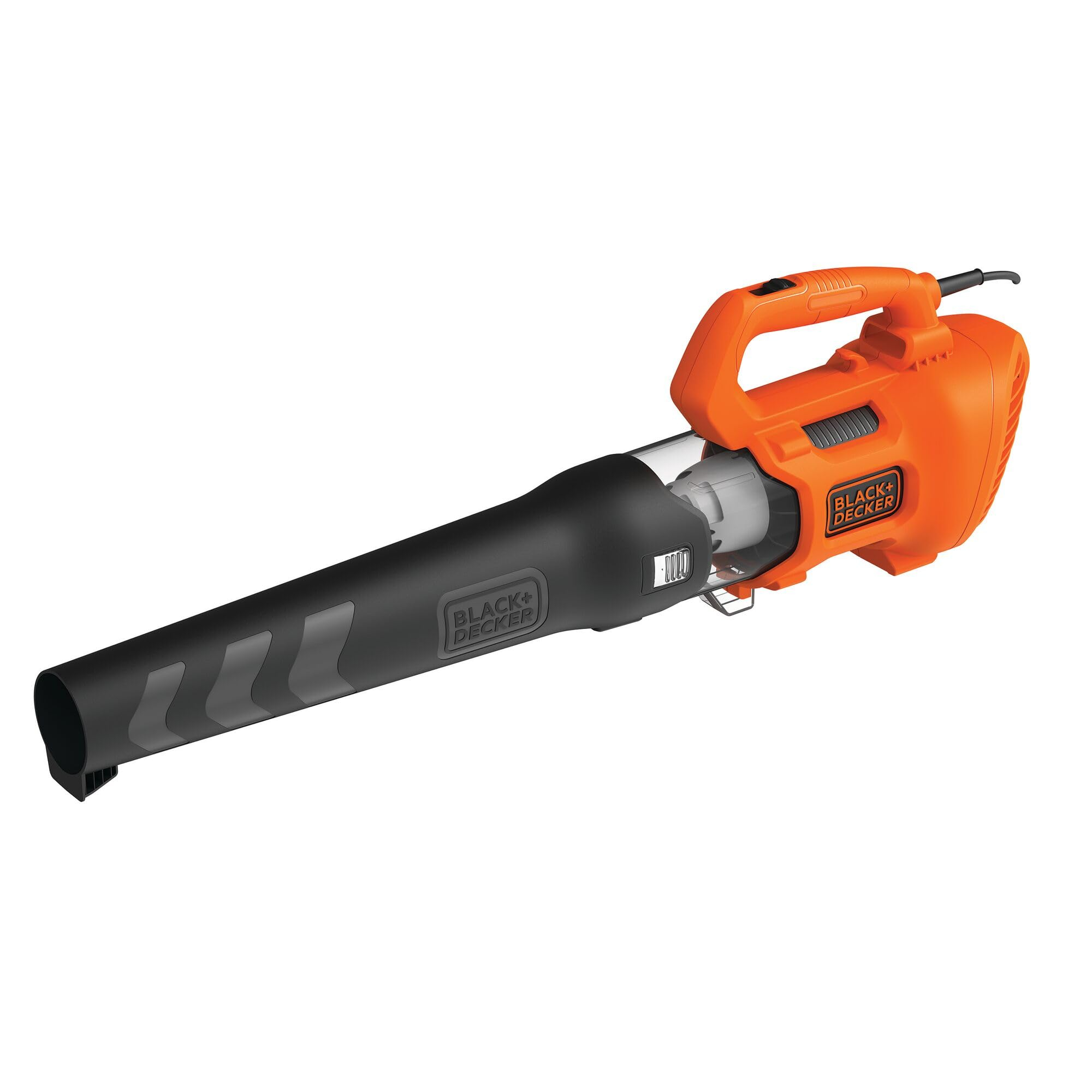 BLACK+DECKER Soplador de Hojas Axial 1.850W, Velocidad de Soplado 225 km/h, Volumen de Soplado 12.5 m³/min, Ventilador Axial Diseño Ligero