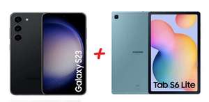 Samsung Galaxy S23 de 256Gb + Galaxy Tab S6 Lite de 128Gb + Galaxy Buds FE [Desde App Samsung Shop]