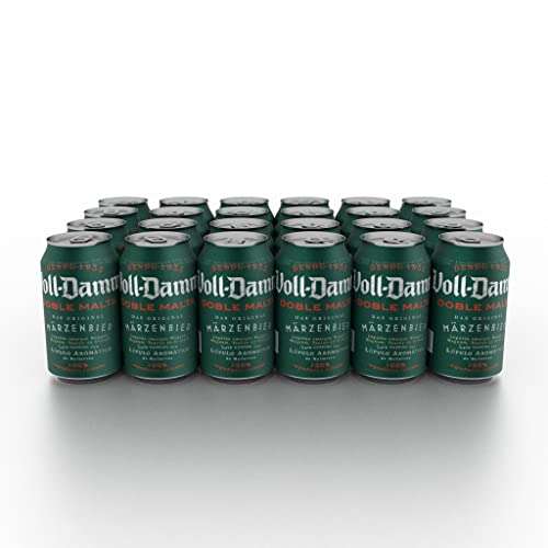Voll-Damm Cerveza - 2 Paquetes de 24 x 330 ml. = 48 latas [0,65€/lata]