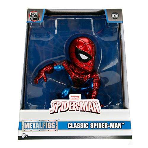 Jada - Figura de Spiderman con Licencia Marvel 100% Auténtica - 10 cm, clássico 8.55€ o 15cm por 16.95€