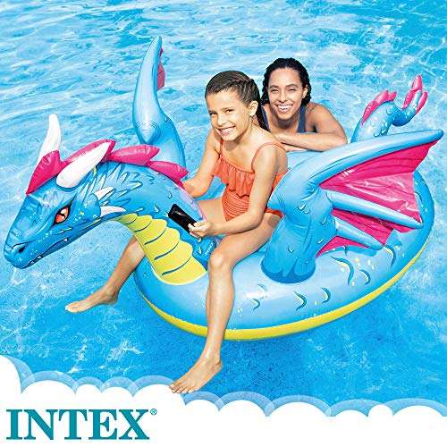 Intex 57563NP Dragon Ride-On, Black