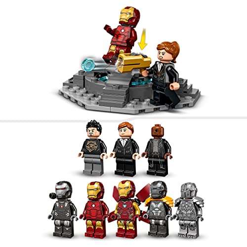 LEGO 76216 Marvel Armería de Iron Man