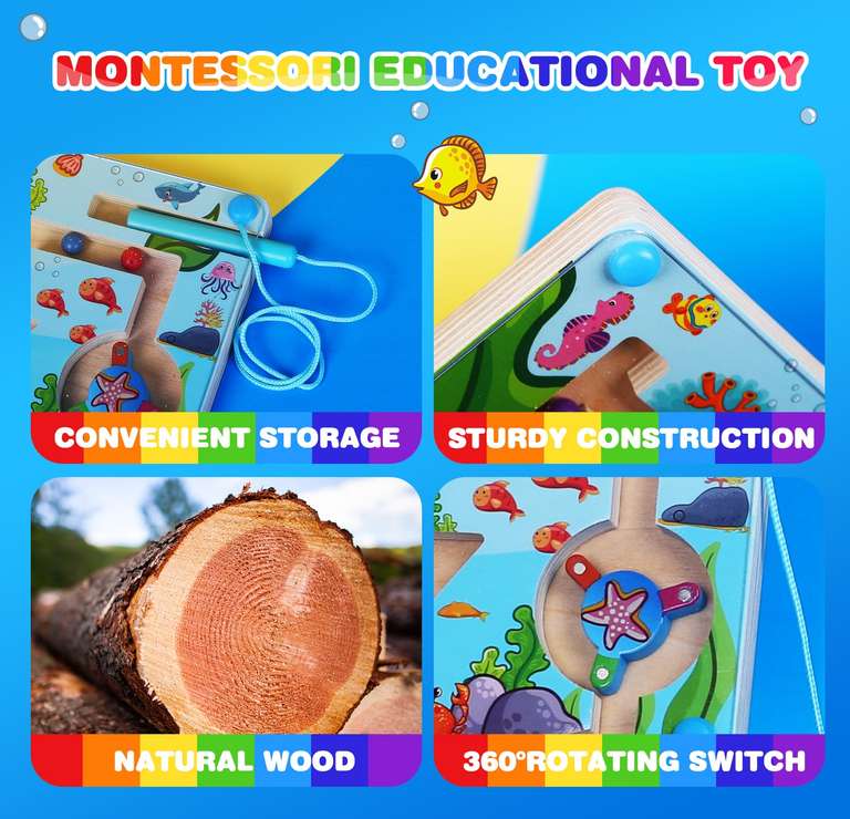 Juegos Montessori laberinto