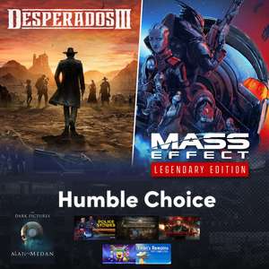 Mass Effect Legendary Edition, Desperados III, Man of Medan + 12$ Wallet [Humble Choice]