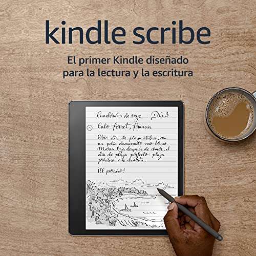 Kindle Scribe rebajado en Amazon, con la opción de Kindle Unlimited gratis 3 meses.