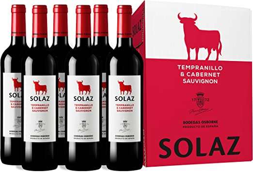 Solaz - Vino Solaz Tinto Tempranillo & Cabernet Sauvignon 4500 ml