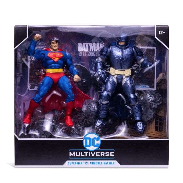 Figura Superman & Batman Dark Knight