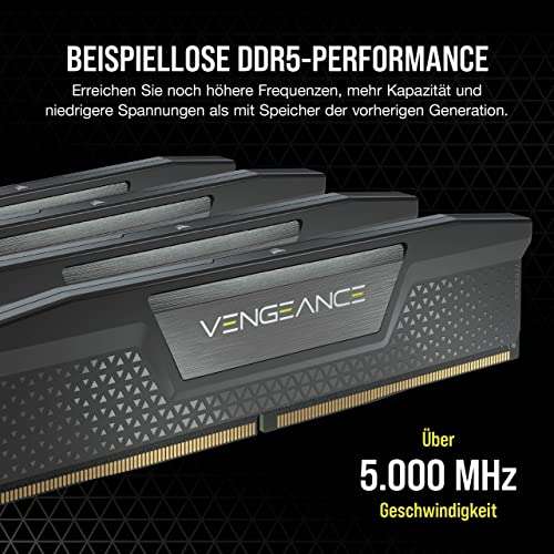 RAM DDR5 Corsair Vengeance 32GB Kit (2x16GB) 6400 CL32 (Intel XMP)