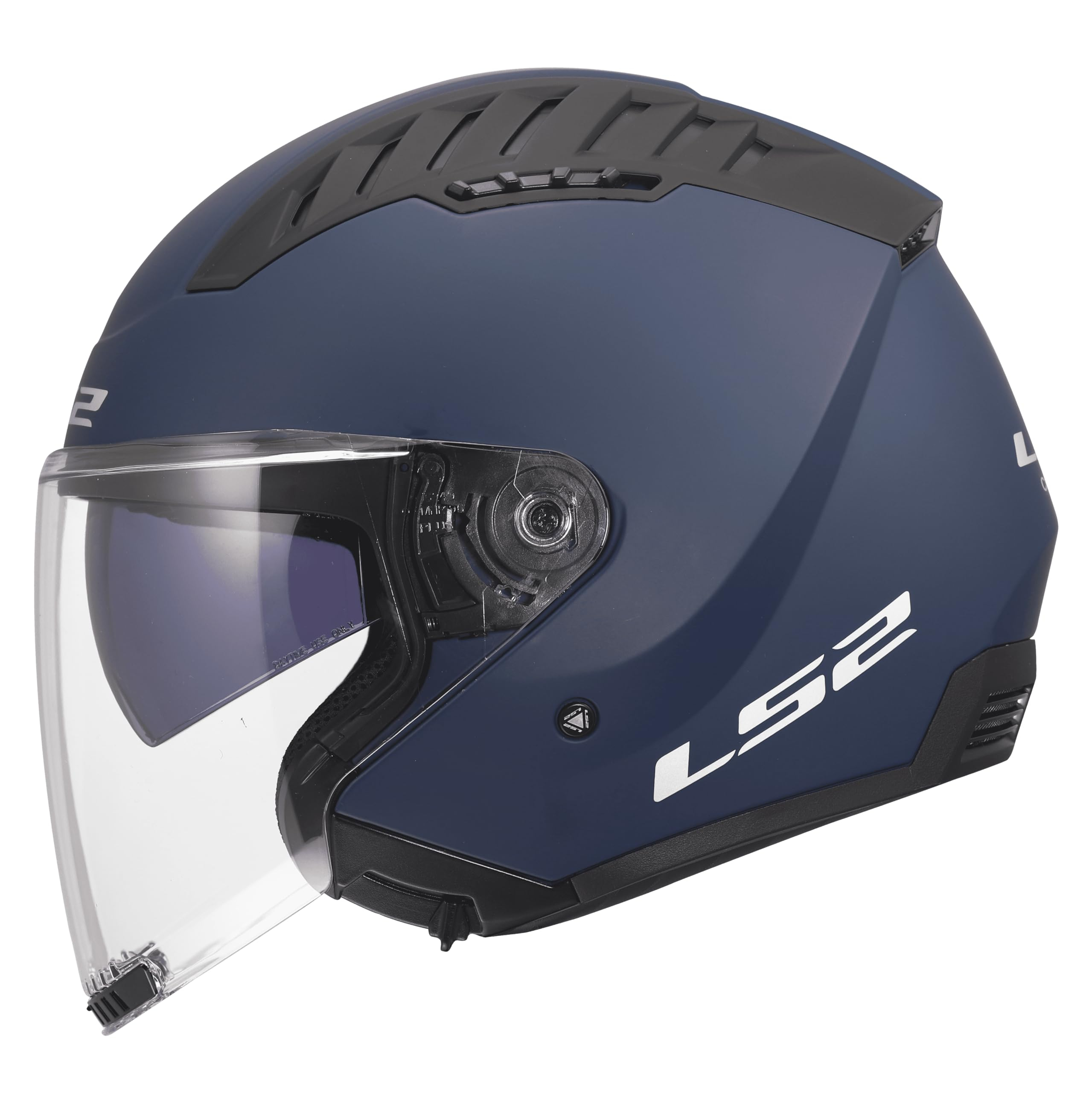 LS2, Casco Moto Jet COPTER II SOLID Navy Blue, XS