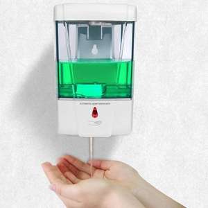 Dispensador Gel Hidroalcoholico 700ML Dispensador de Jabón Automático con Sensor de Movimiento Infrarrojo