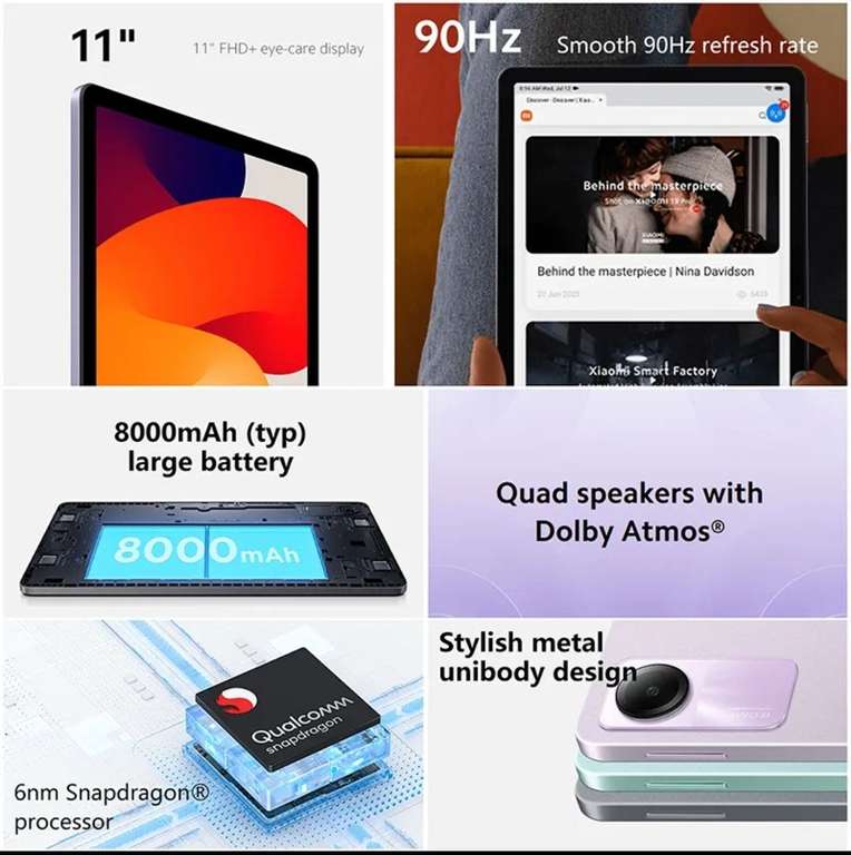 Xiaomi redmi pad SE 8gb/256gb