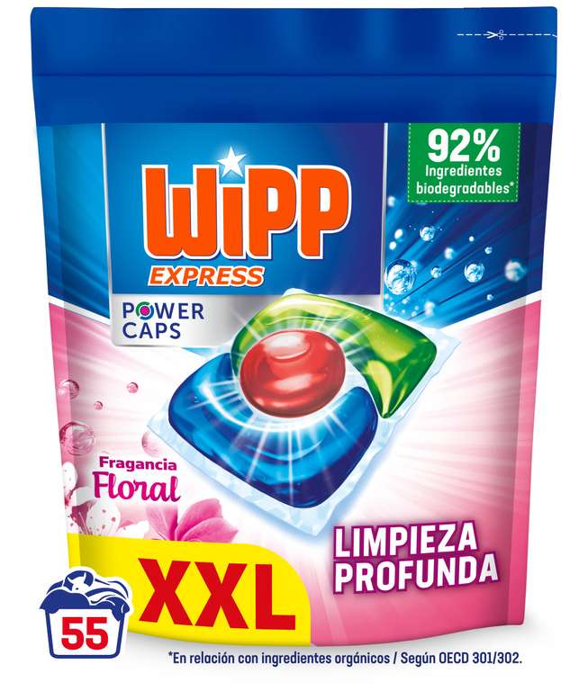 ▷ Chollo Pack x 3 botellas de Detergente Líquido Wipp Express