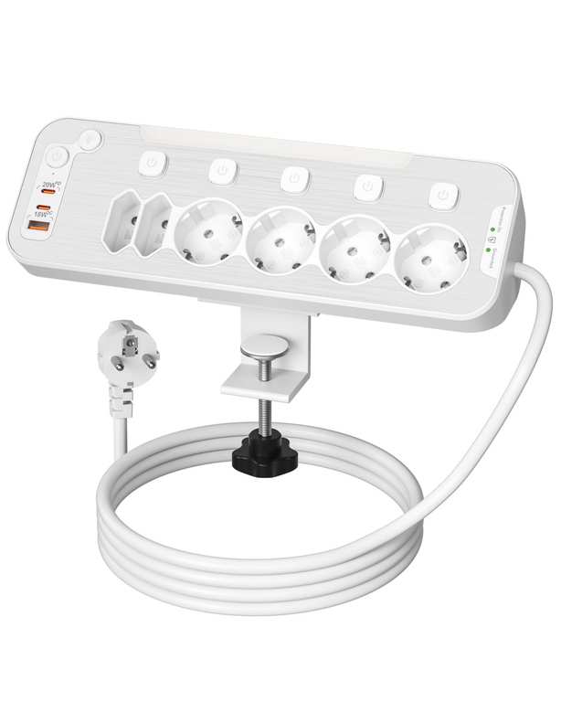 Imagen de Regleta Escritorio con USB´s, con