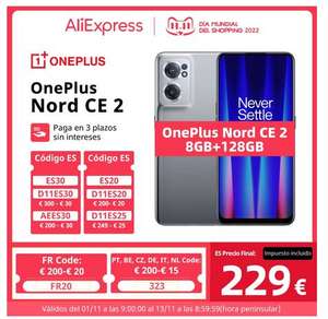 OnePlus Nord CE 2 8GB/128GB - Desde España