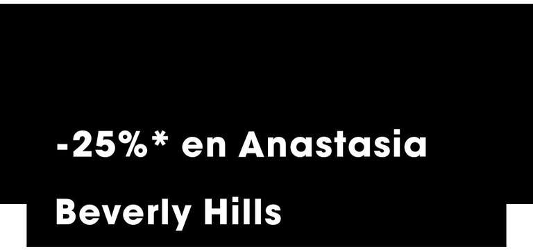 -25% en Anastasia Beberly Hills