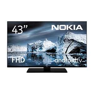 Nokia 43 Pulgadas (108cm) Full HD Televisor Smart Android TV (HDR10, DVB-C/S2/T2, Netflix, Prime Video, Disney+)