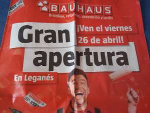 Bauhaus - Gran apertura Leganés