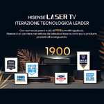 Hisense PL1SE - Laser Cinema PL1SE 4K 2023 - Proyector Smart TV 4K 80-120", 2100 Lumens ANSI, Contraste 3000:1 Nativo, Dolby Atmos, HDMI 2.1