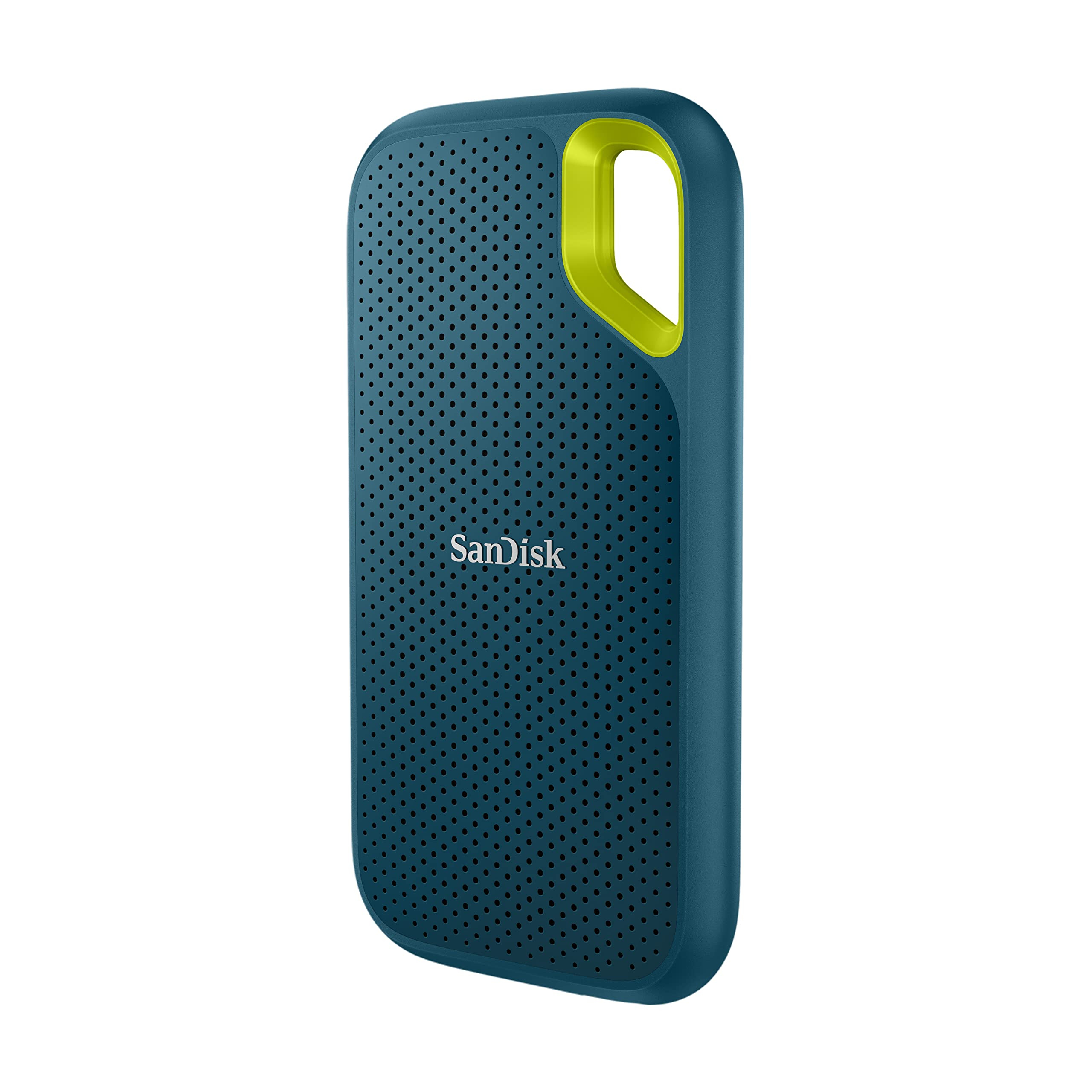 SanDisk 1TB Extreme SSD portátil, USB-C, Memoria de estado sólido NVMe externa, hasta 1050 MB/s IP65 de resistencia al agua y al polvo