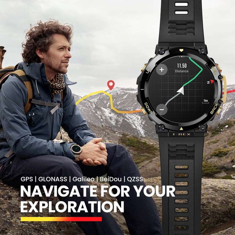 Amazfit T-Rex 2 smartwatch