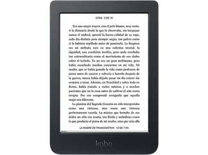 eBook - Kobo Nia, 6", 8 GB, Para eBook, 212ppp, ComfortLight, Negro