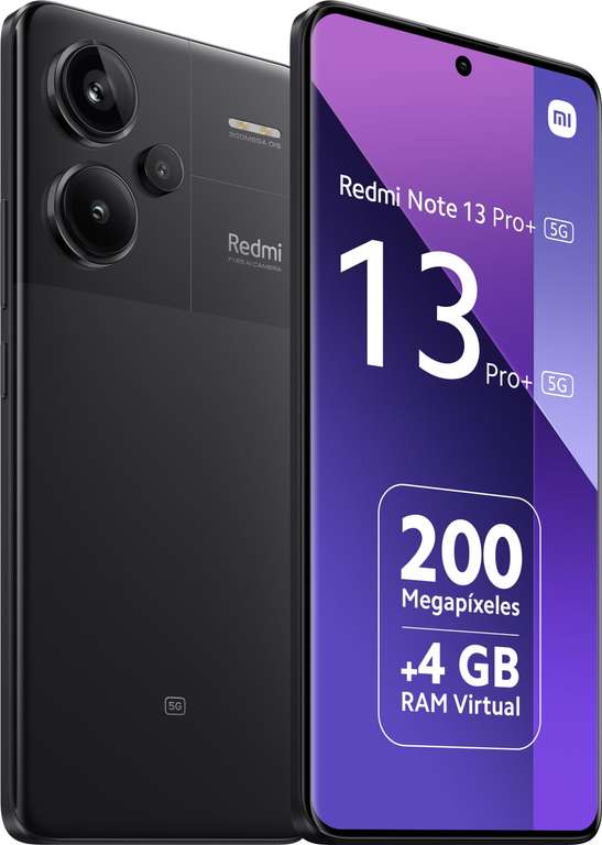 Xiaomi Smartphone Redmi Note 13 Pro, 5G, 8+256GB, Pantalla de 6,67