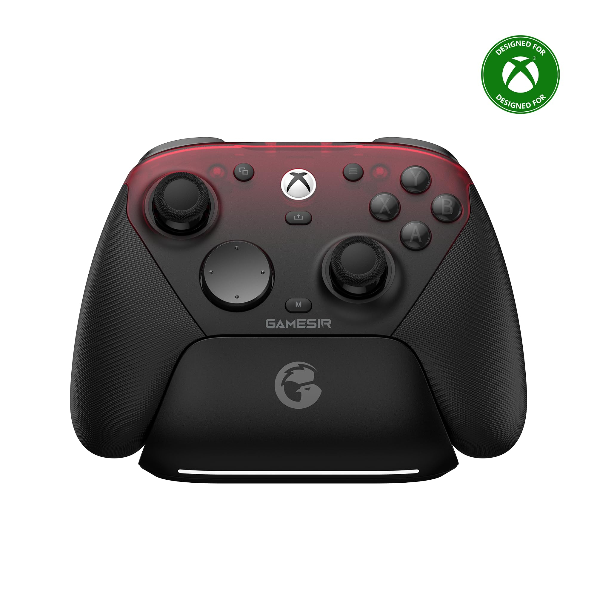 GameSir G7 Pro Mando 1000Hz + Estación de Carga para Xbox Series X|S, Xbox One, Windows 10/11 & Android – Joysticks TMR, Gatillos Ajustables