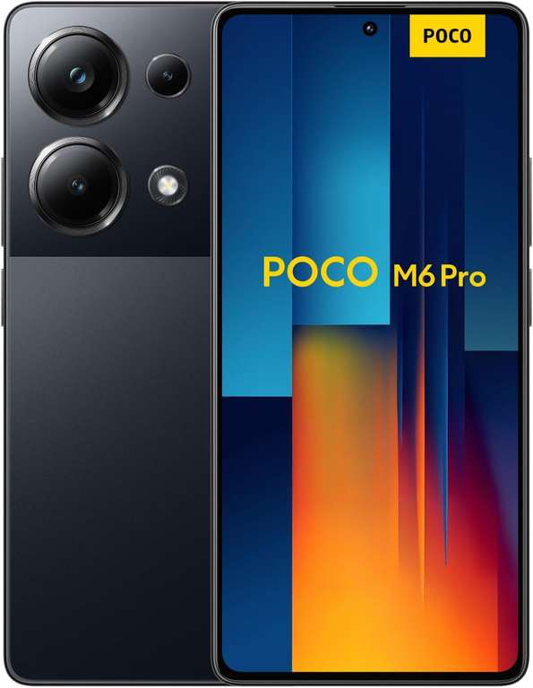 Xiaomi Poco M6 Pro -8/256GB, AMOLED 6.67” 120Hz FHD+, MTK Helio G99-Ultra, 5000mAh - Smartphone