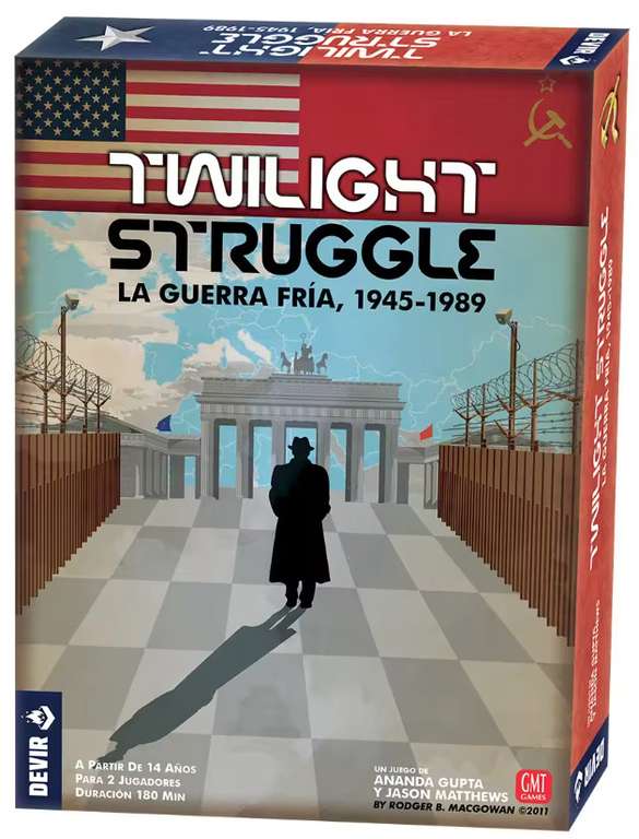 Twilight Struggle - Juego de Mesa [29,14€ con cupones. VER descripción]