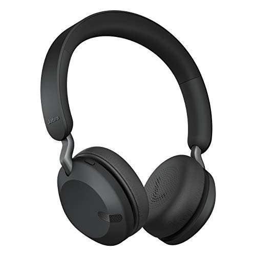 Jabra Elite 45h – Auriculares Bluetooth Plegables –50 Horas de batería – Llamadas a Dos micrófonos – Ajustable