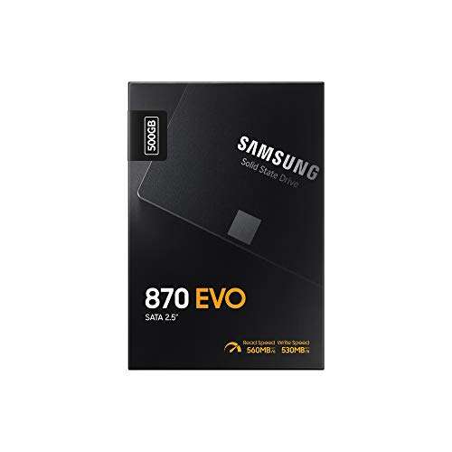 Samsung SSD 870 EVO, 500 GB