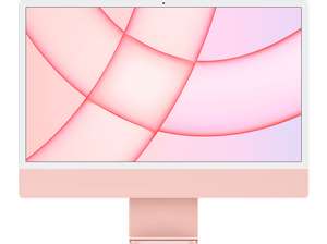 Apple iMac (2021), 24" Retina 4.5K, Chip M1 de Apple, 8 GB RAM, 256 GB SSD, macOS Big Sur, Teclado Magic Keyboard, Rosa