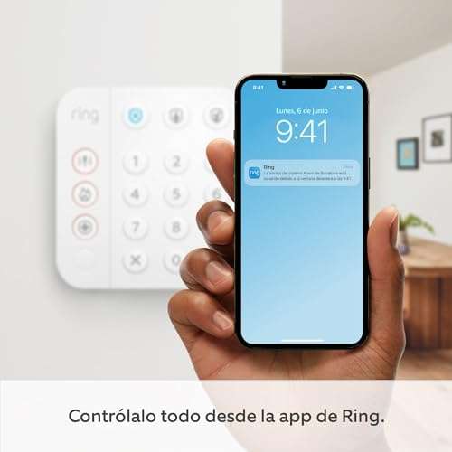 Kit de Ring Alarm - XL con sirena exterior de Amazon | Sistema de seguridad para el hogar con alarma y vigilancia asistida opcional