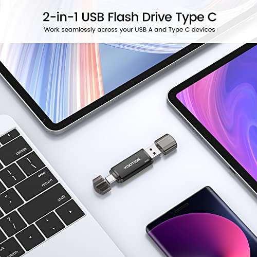Pen Drive 64 GB 2 en 1 Tipo C y Usb a 6,34 en Amazon con cupón