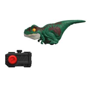 Jurassic World Velociraptor Uncaged, dinosaurio de juguete con sensores y sonido (Mattel GYN41)