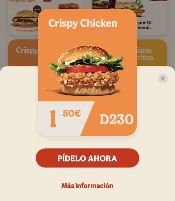 Crispy Chicken 1,50€