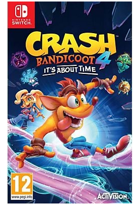 Crash Bandicoot 4: It’s About Time switch