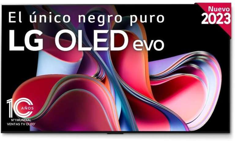 TV 65" LG OLED G3 Evo (65G36LA) - 4K 120Hz, webOS23, A9 (Gen6) IA, Dolby Vision IQ/Atmos 60W