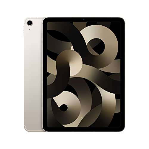 2022 Apple iPad Air (Wi-Fi + Cellular, 256 GB) - Blanco Estrella (5.ª generación)