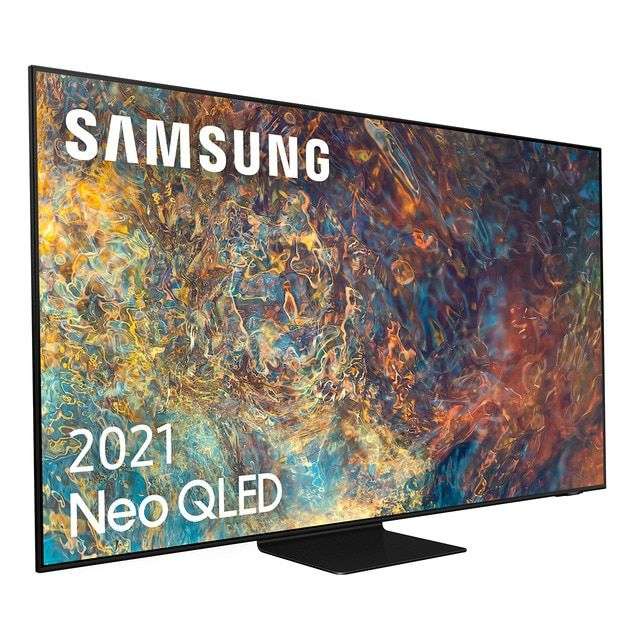 TV Neo QLED 4K 247 cm (98") Samsung , Quantum Matrix Technology, Procesador Neo QLED 4K con Inteligencia Artificial, HDR 2000 y SMART TV