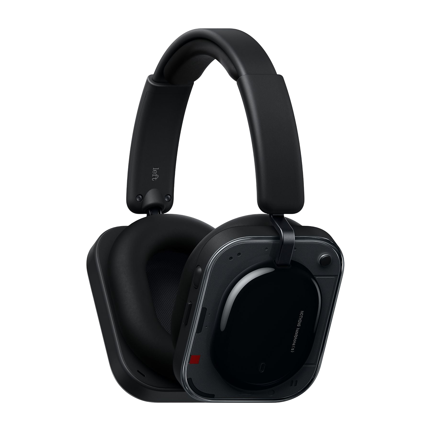 Nothing Headphone (a) inalámbricos, ANC híbrida 40 dB, hasta 135h de autonomía, Hi-Res con LDAC, Bluetooth 5.4, conexión dual, IP52, negro