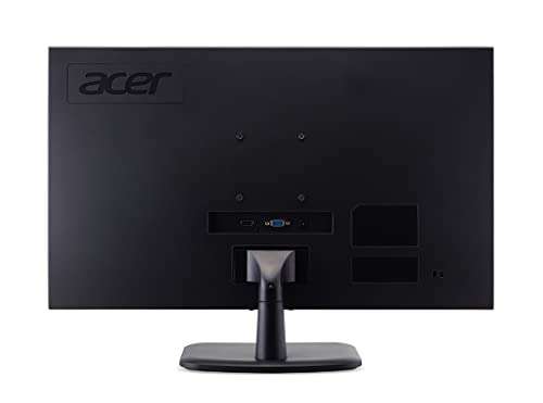 Acer EK240YC - Monitor de 60 cm (Full HD, 75 Hz, 5 ms (G2G), HDMI 1.4, VGA, Zeroframe, Negro