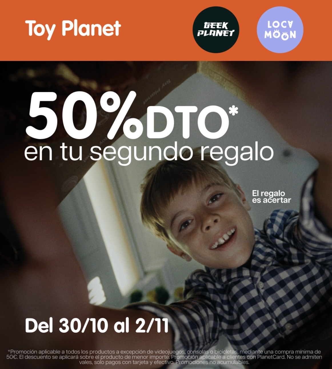 TOY PLANET | 50% DTO en la 2a unidad de menor importe ¡Ojo a Pokémon, coches eléctricos y más!