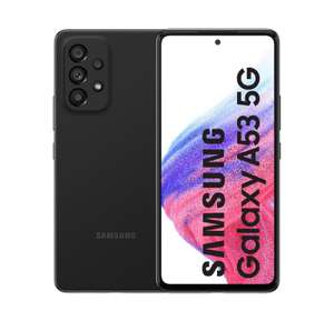 Samsung Galaxy A53 5G, Black, 256 GB, 8 GB RAM, 6.5" FHD+, Exynos 1280, 5000 mAh, Android 12 (Nuevos usuarios)